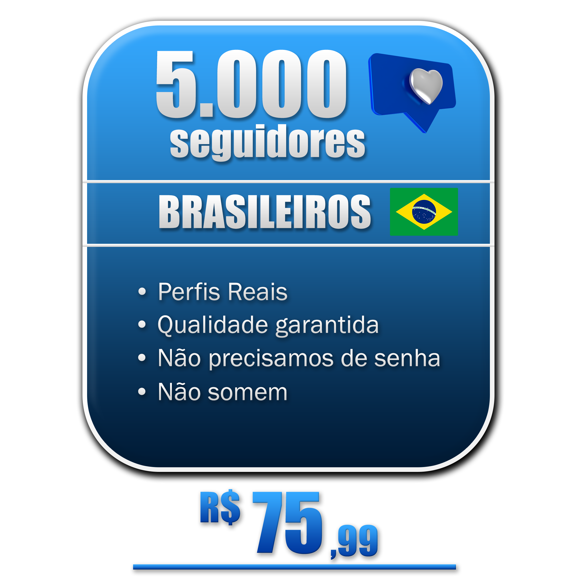 5.000 Seguidores